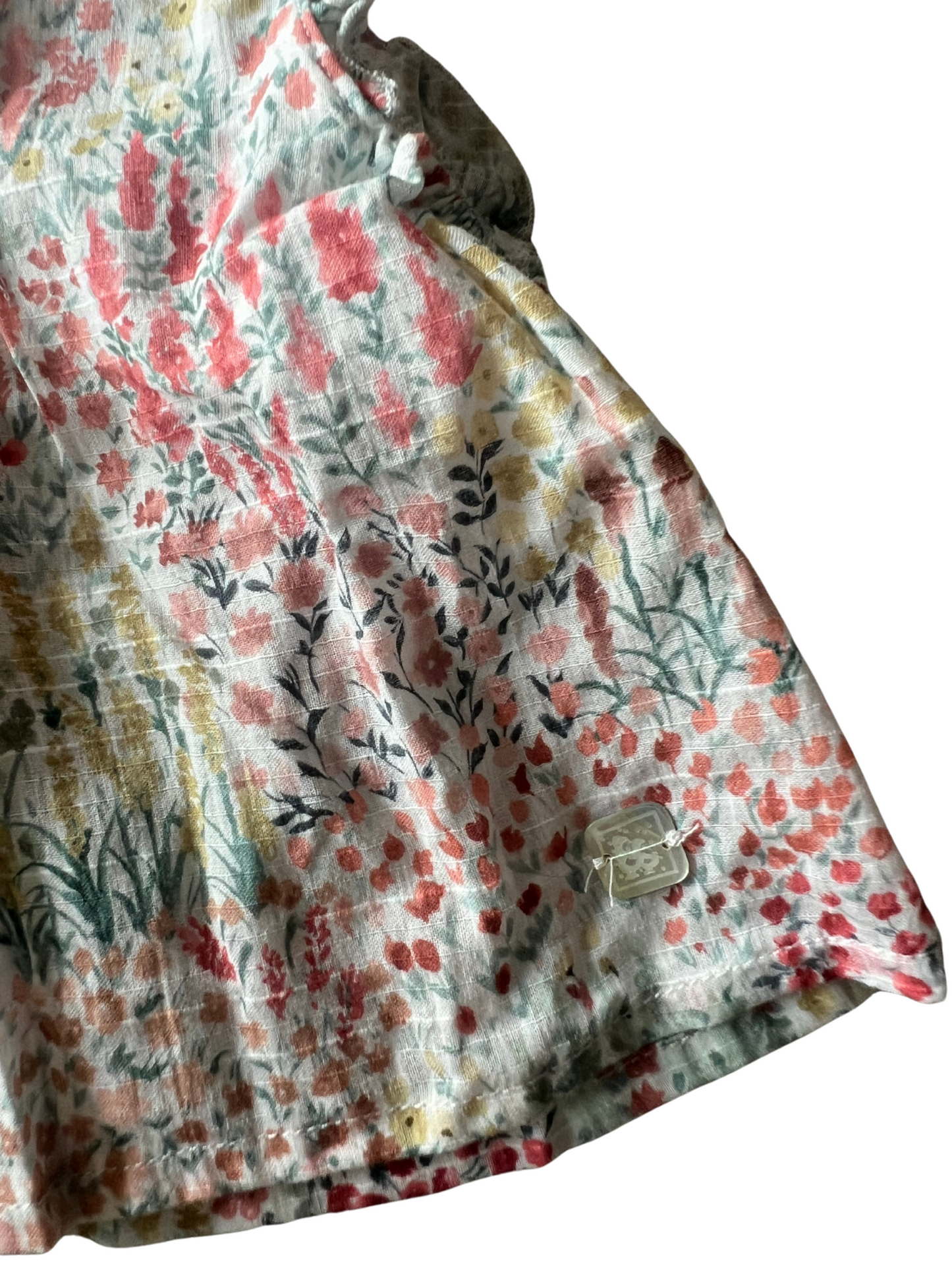 Camisa flores Al agua patos