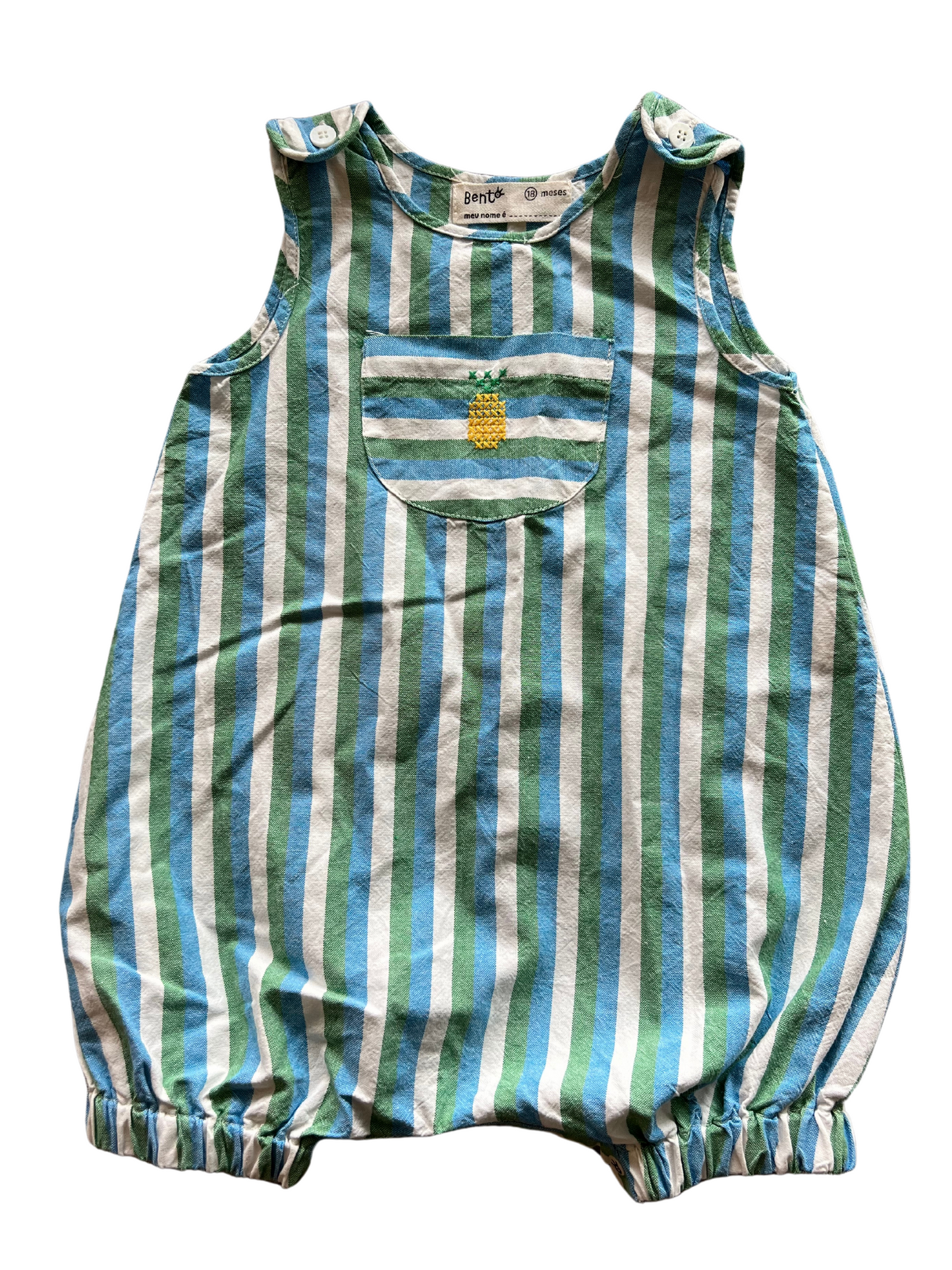 Fable baby dungarees