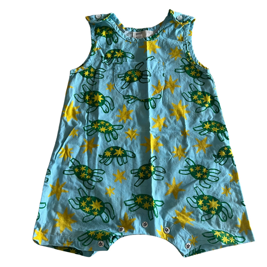 Fable baby dungarees