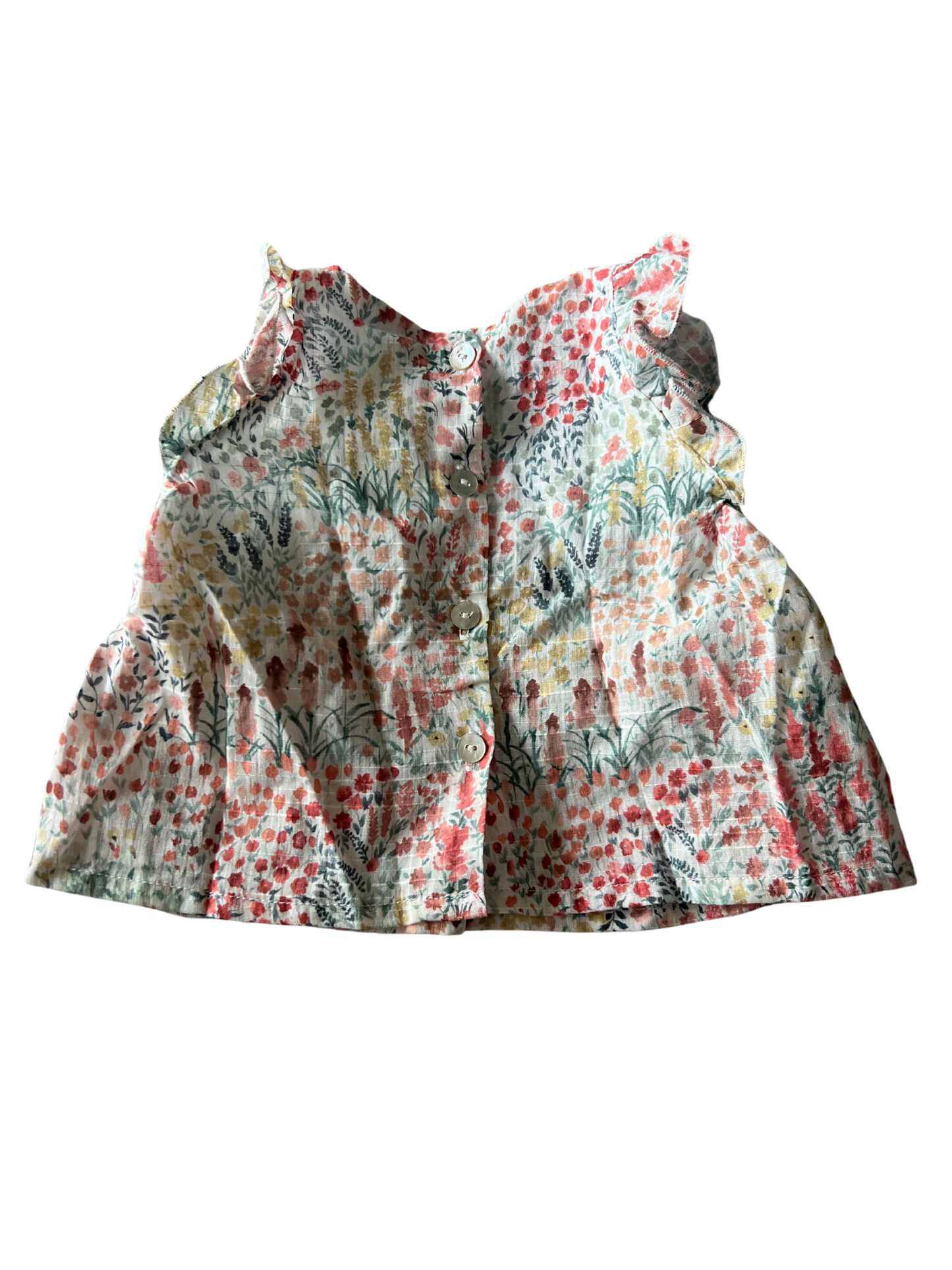 Camisa flores Al agua patos