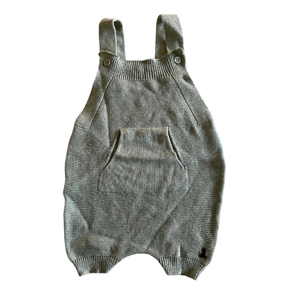 Macacão de tricô para bebê Paola da Vinci