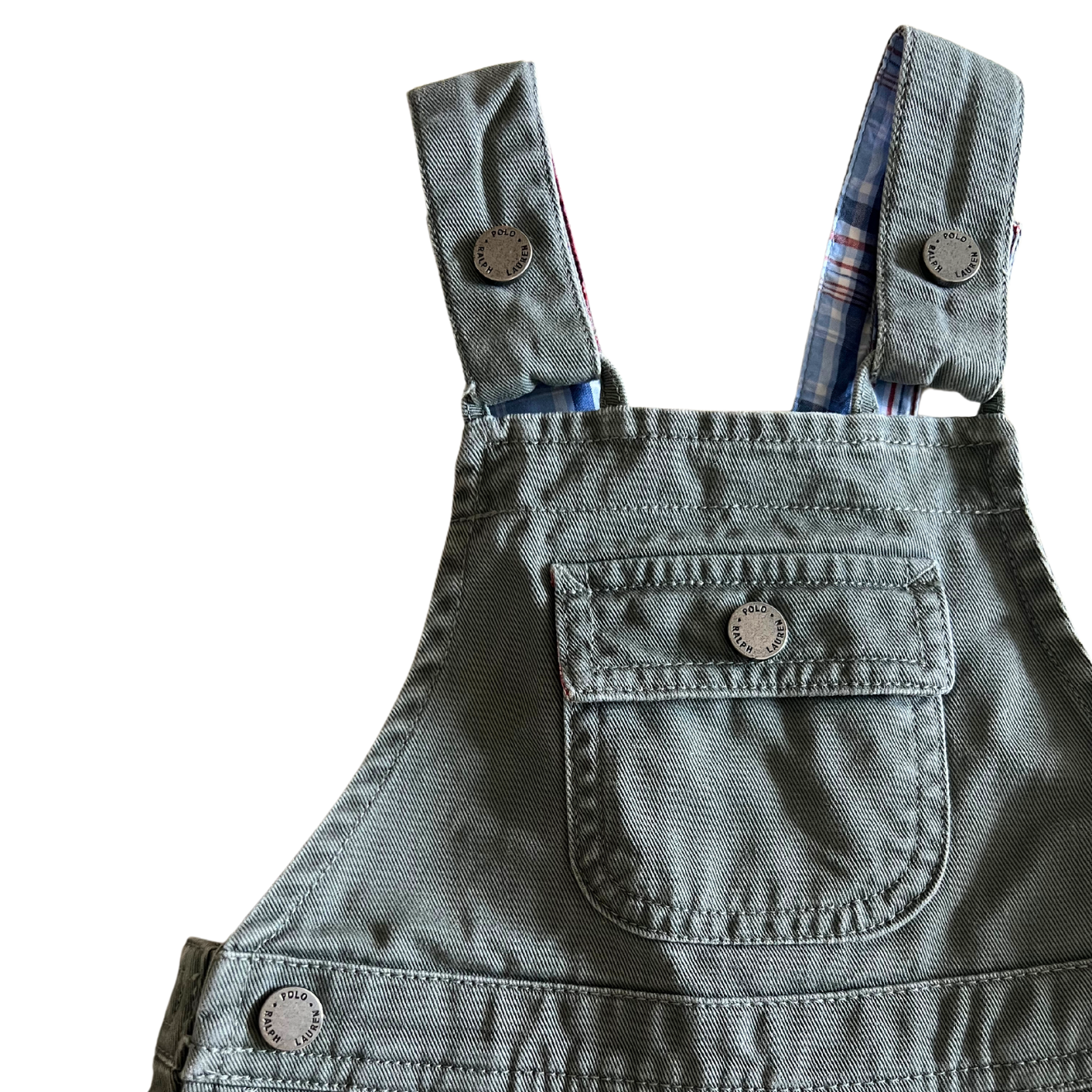 Macacão jeans Ralph Lauren para bebê