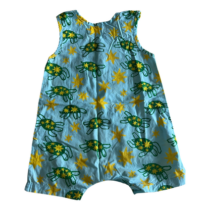 Fable baby dungarees