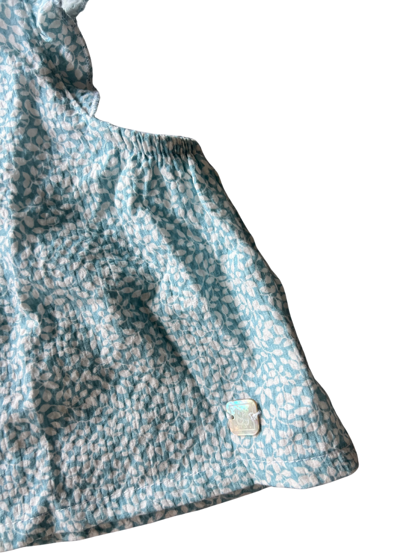 Camisa flores Al agua patos