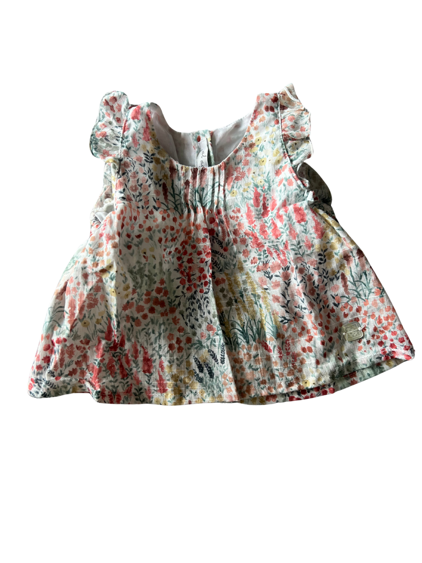 Camisa flores Al agua patos