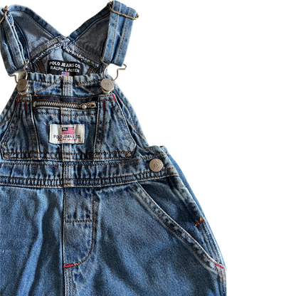 Macacão jeans Ralph Lauren para bebê