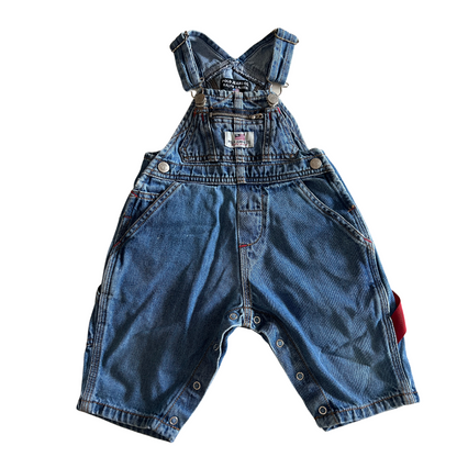 Macacão jeans Ralph Lauren para bebê
