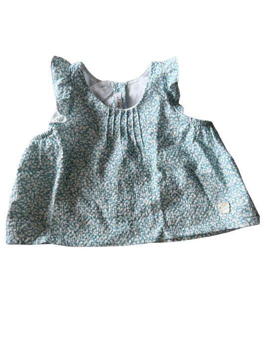 Camisa flores Al agua patos